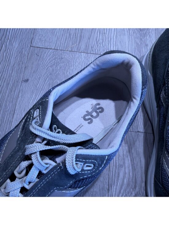 SAS Journey Men\'s Mesh Comfort Sneakers Shoes Size 14 N Suede Gray Blue main image 10